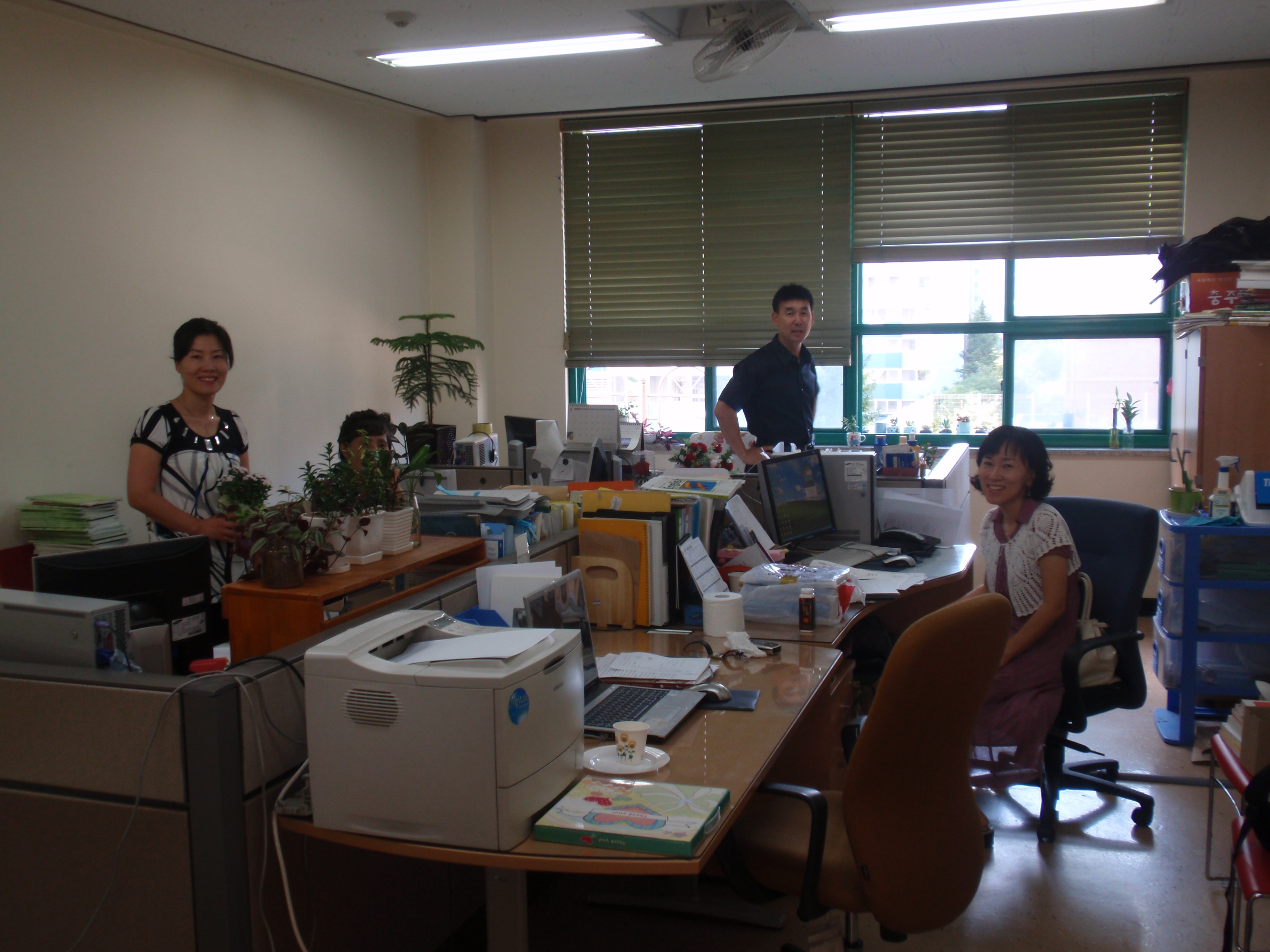 classroom in korea